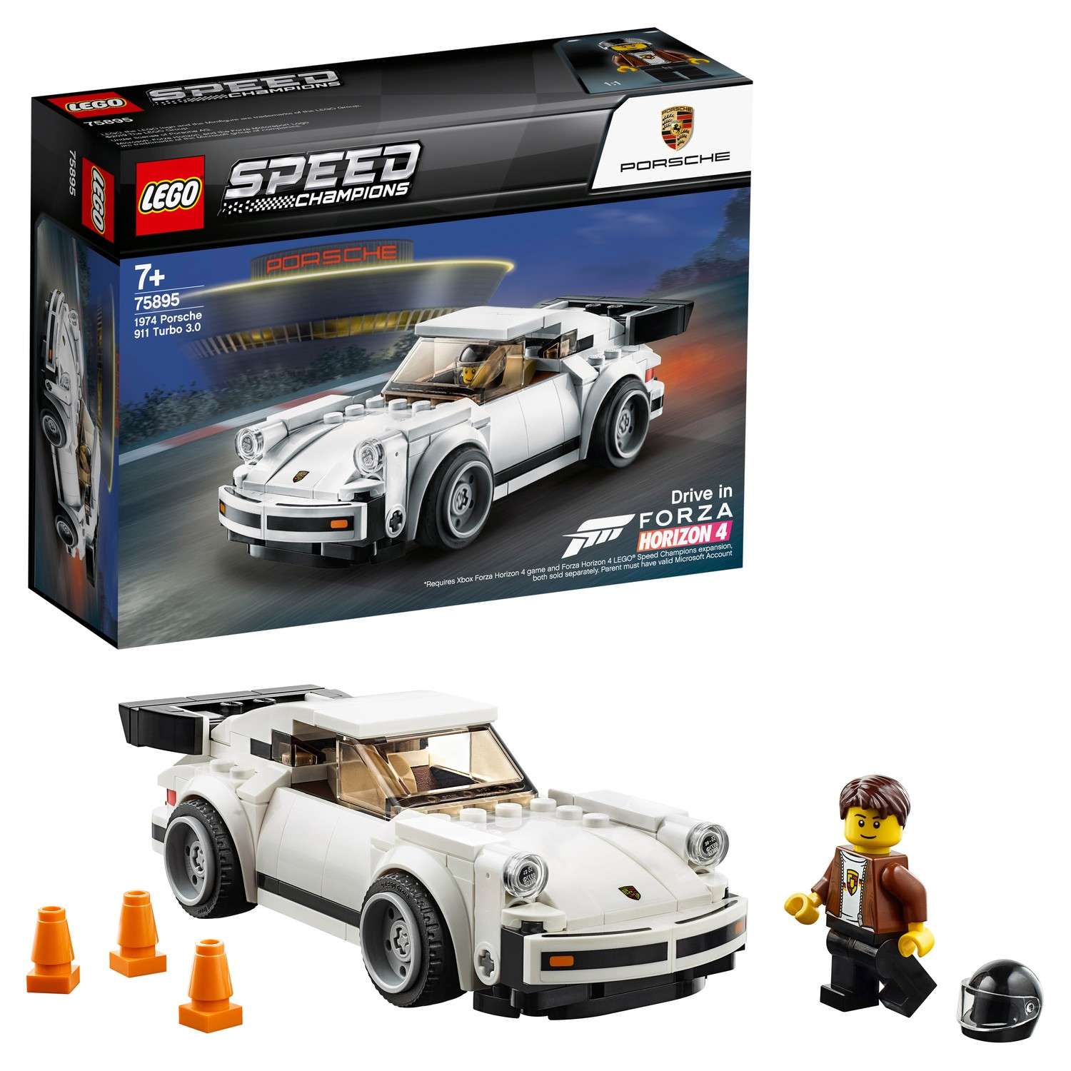 Конструктор LEGO Speed Champions 1974 Porsche 911 Turbo 3.0 75895 - фото 1