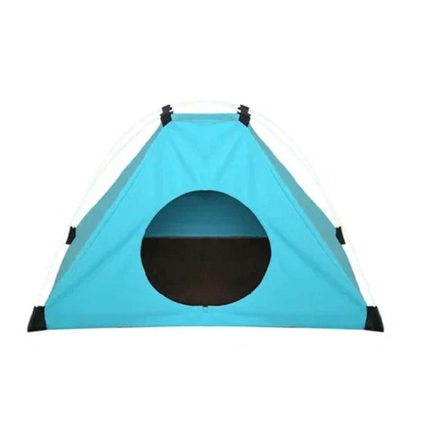 Домик-лежанка для кошек ZDK ZooWell Home Палатка голубая - фото 1