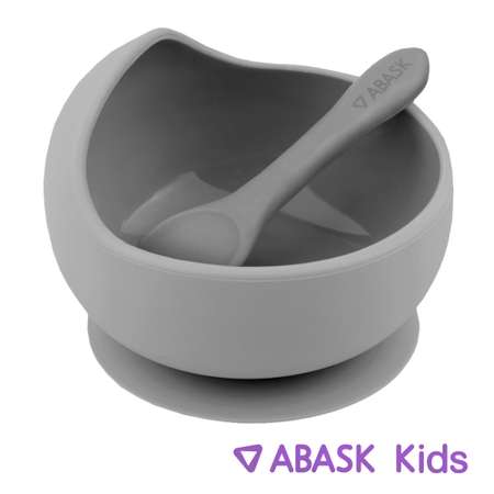 Силиконовая тарелка с ложкой ABASK chiapudding