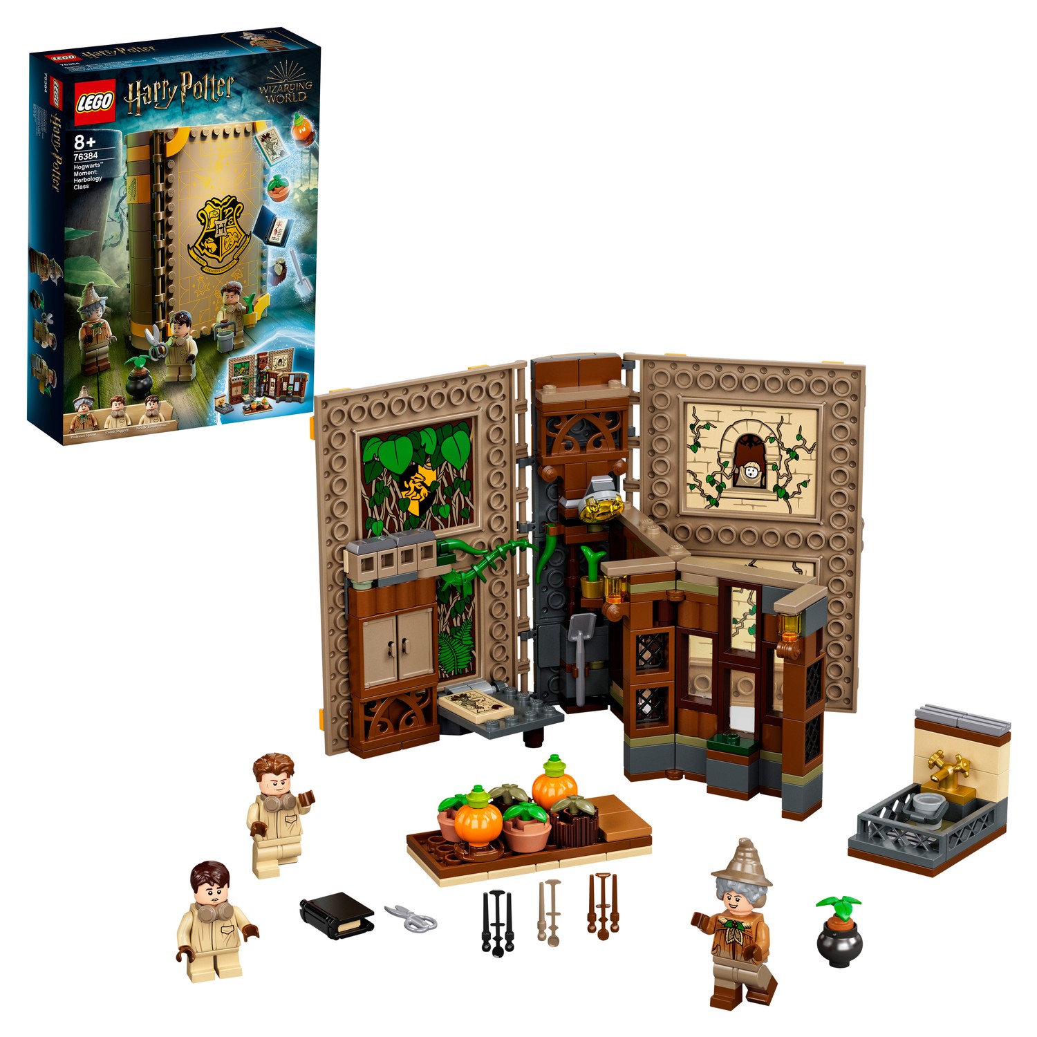 Конструктор LEGO Harry Potter Учёба в Хогвартсе Урок травологии 76384