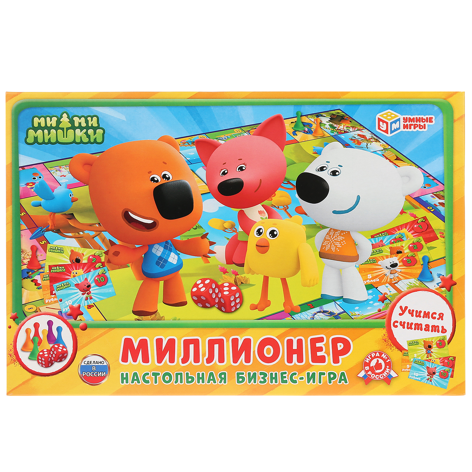 Настольная игра Умные Игры Миллионер экономическая Ми-ми-мишки - фото 1