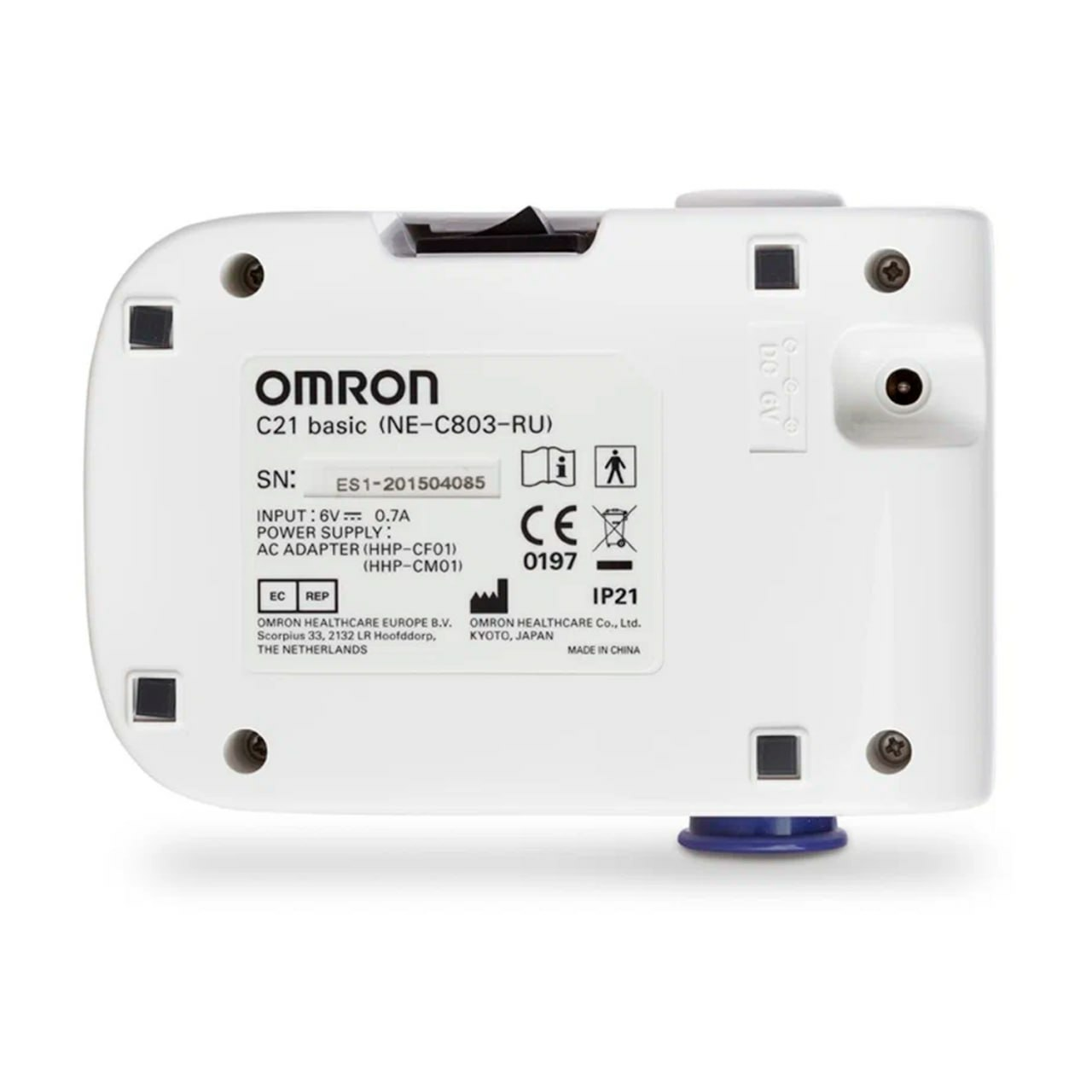 Ингалятор небулайзер OMRON Comp Air NE-C21 Basic - фото 6