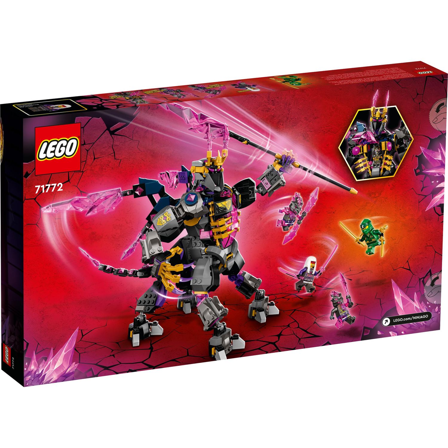 Конструктор LEGO Ninjago The Crystal King 71772 - фото 5