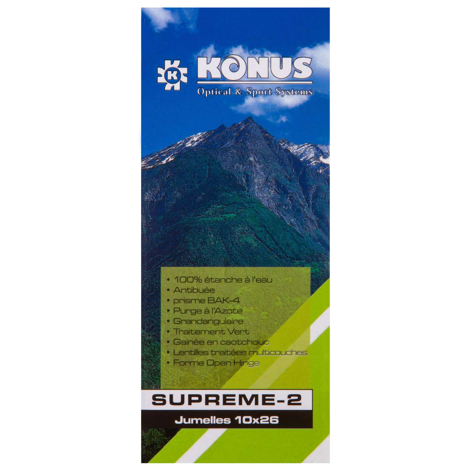 Бинокль Konus Supreme-2 10x26 WA - фото 15