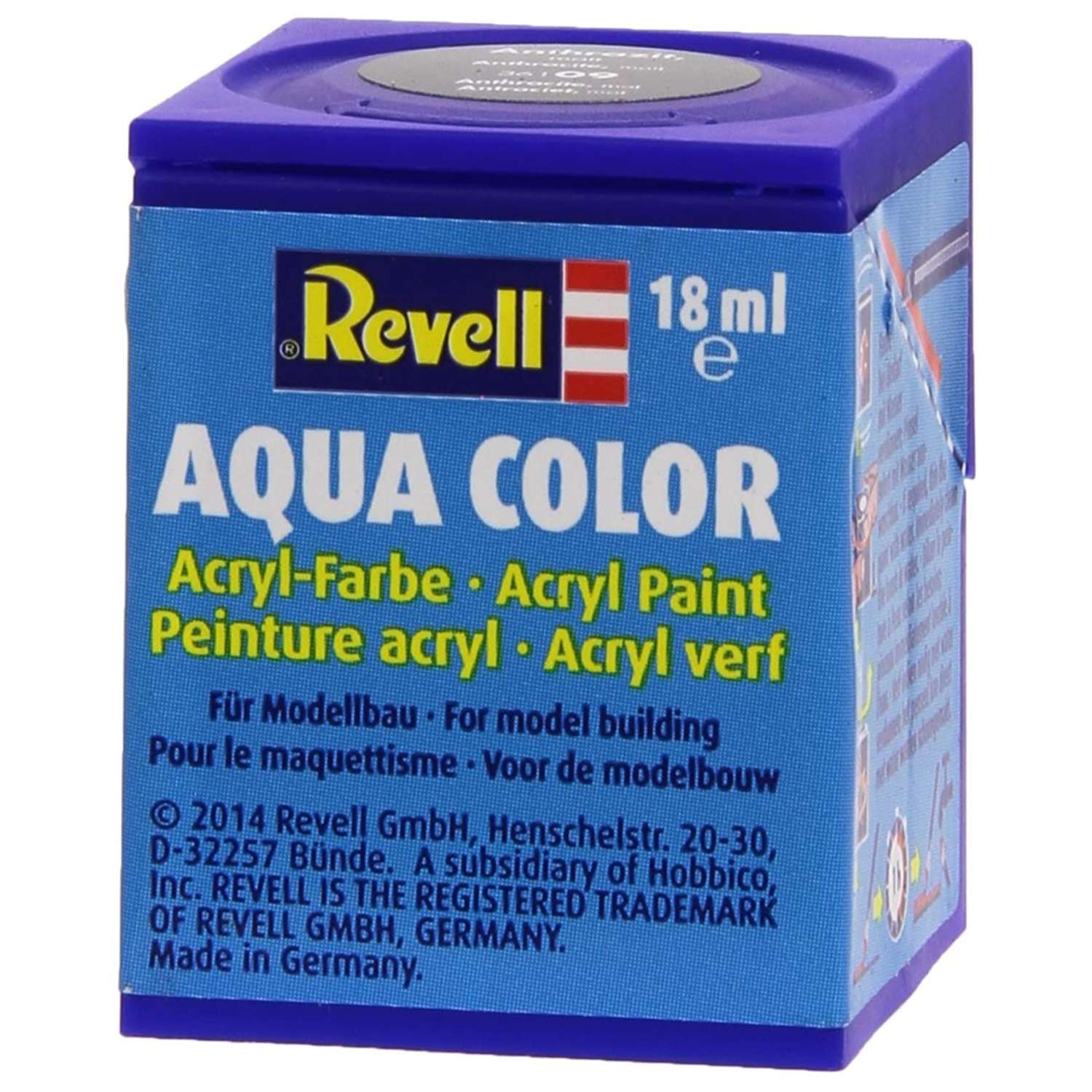 Краска Revell черная как смола матовая 36106 - фото 1