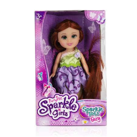 Кукла Sparkle Girlz SG24630 зелено-фиолетовый