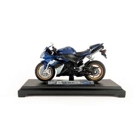 Мотоцикл WELLY 1:18 Yamaha YZF-R1 2008 синий