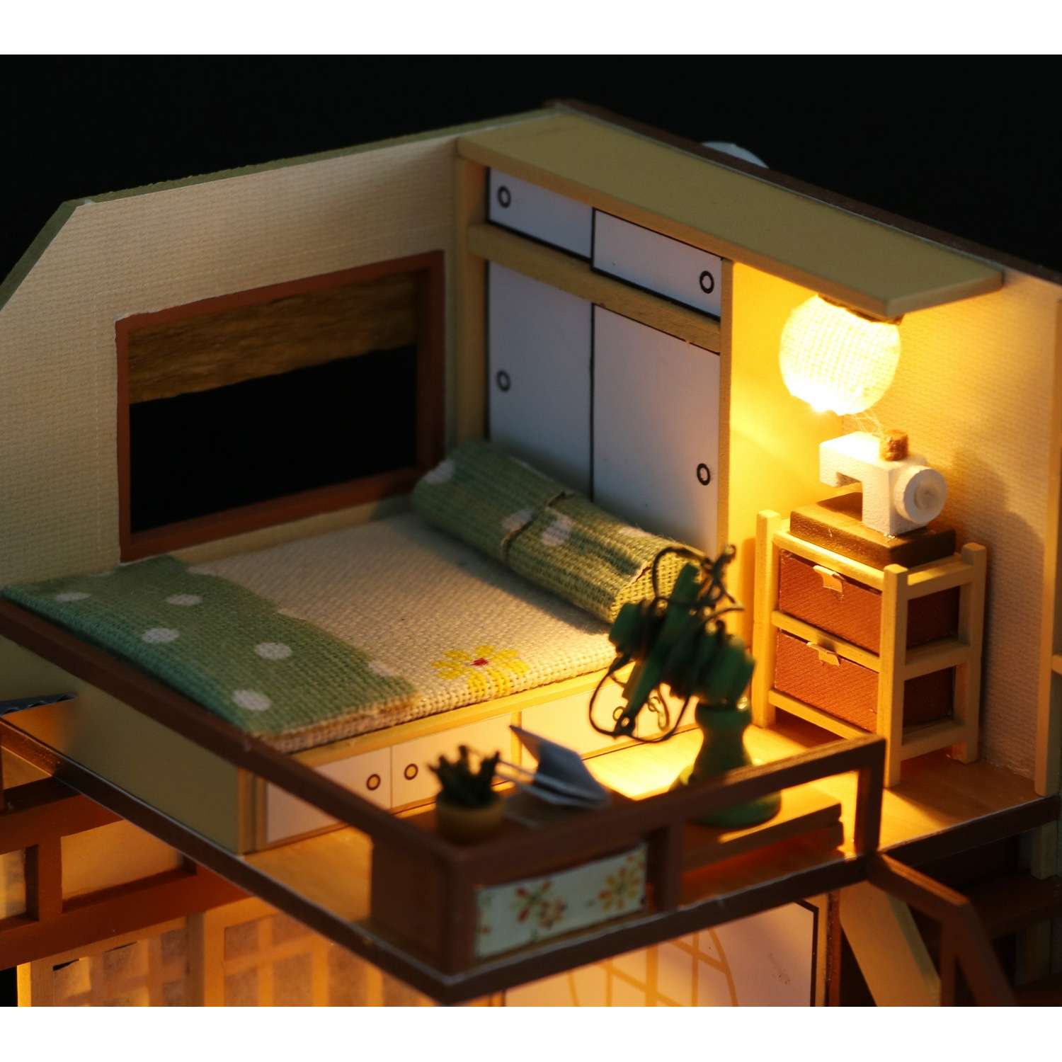 Интерьерный конструктор HitToy Румбокс Японский домик с куполом M034 - фото 3