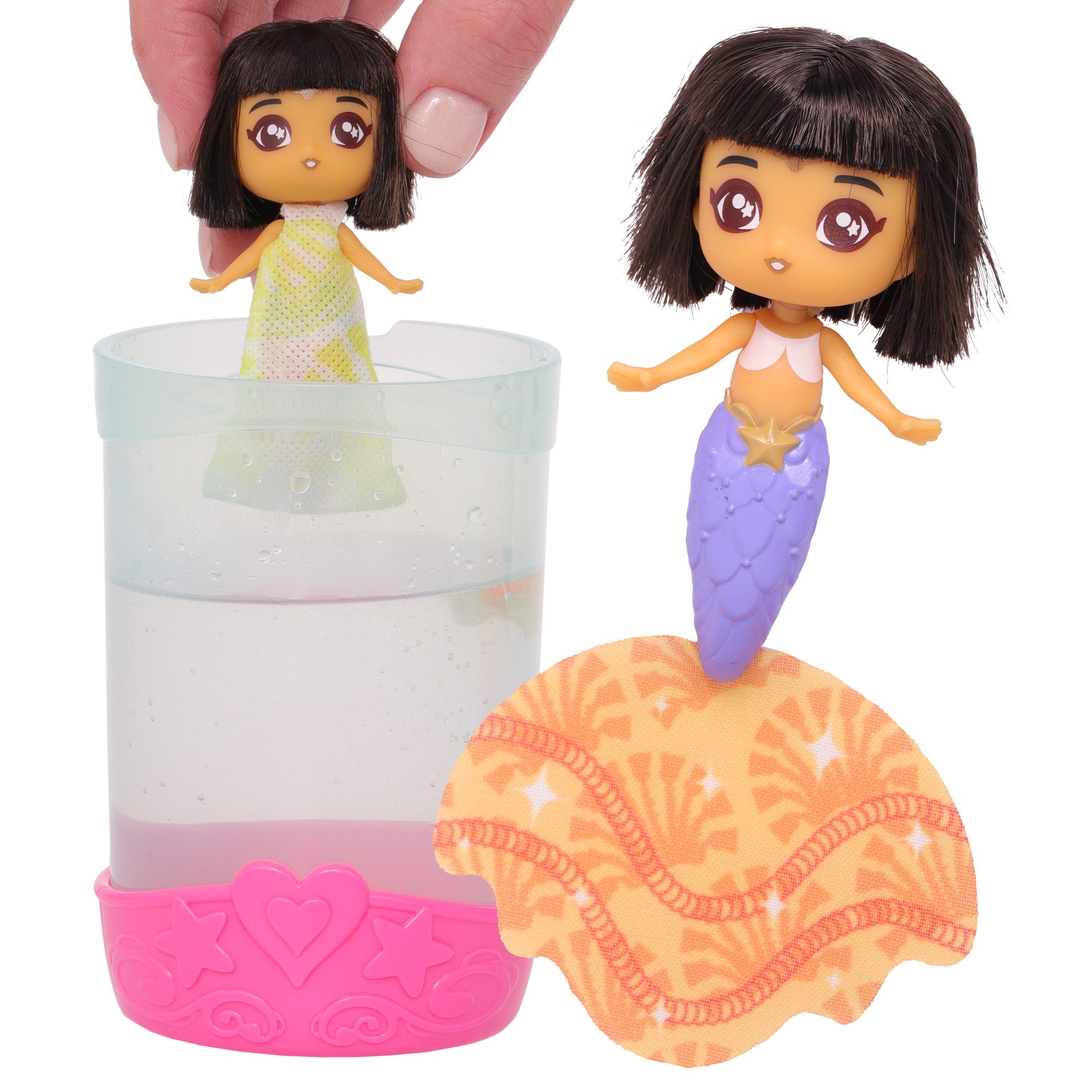 Кукла-сюрприз SEASTERS СиСтерс Принцесса русалка Лейла набор с аксессуарами и питомцем EAT15700 - фото 9