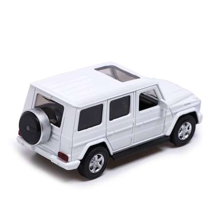 Машина Автоград металлическая MERCEDES-BENZ G350D 1:42 инерция открываются двери цвет белый