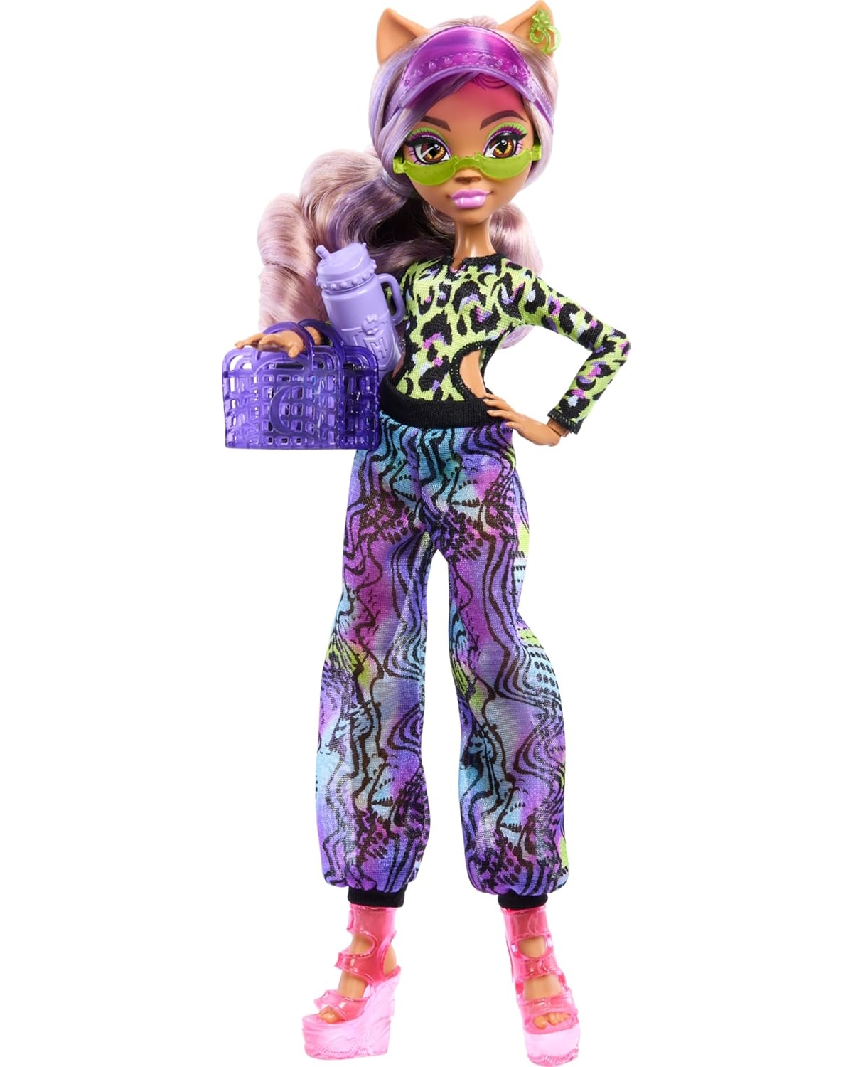 Кукла модельная Monster High Spring Break Clawdeen HRP67 - фото 4