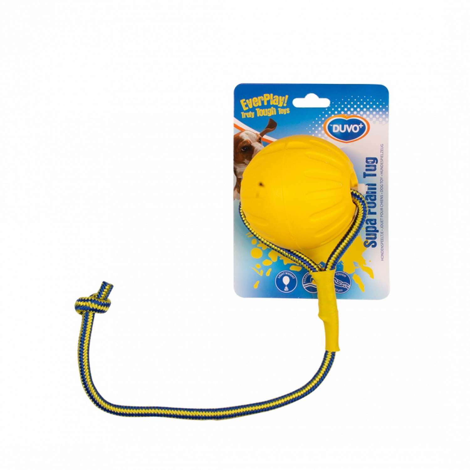 Игрушка для собак DUVO+ Мяч на веревке 11291/DV - фото 2