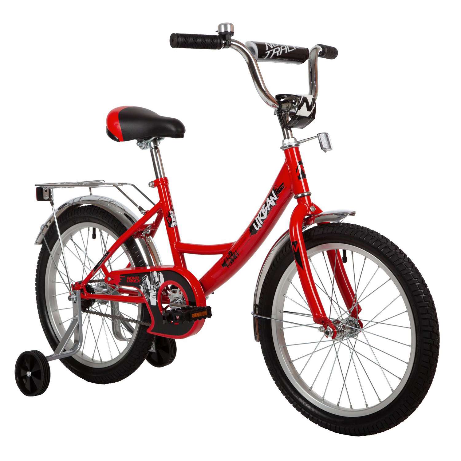 Велосипед 18 красный. NOVATRACK URBAN - фото 2