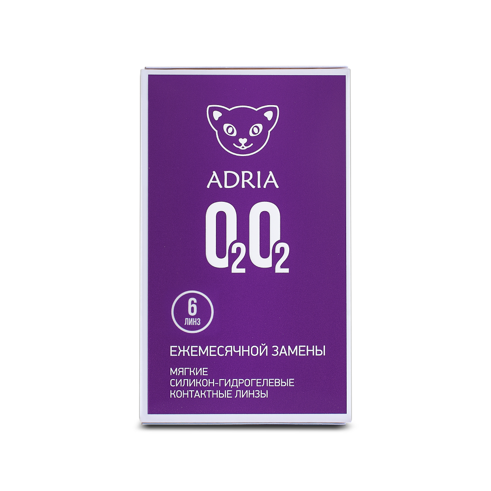 Контактные линзы ADRIA O2O2 6 линз R 8.6 -3.00 - фото 6