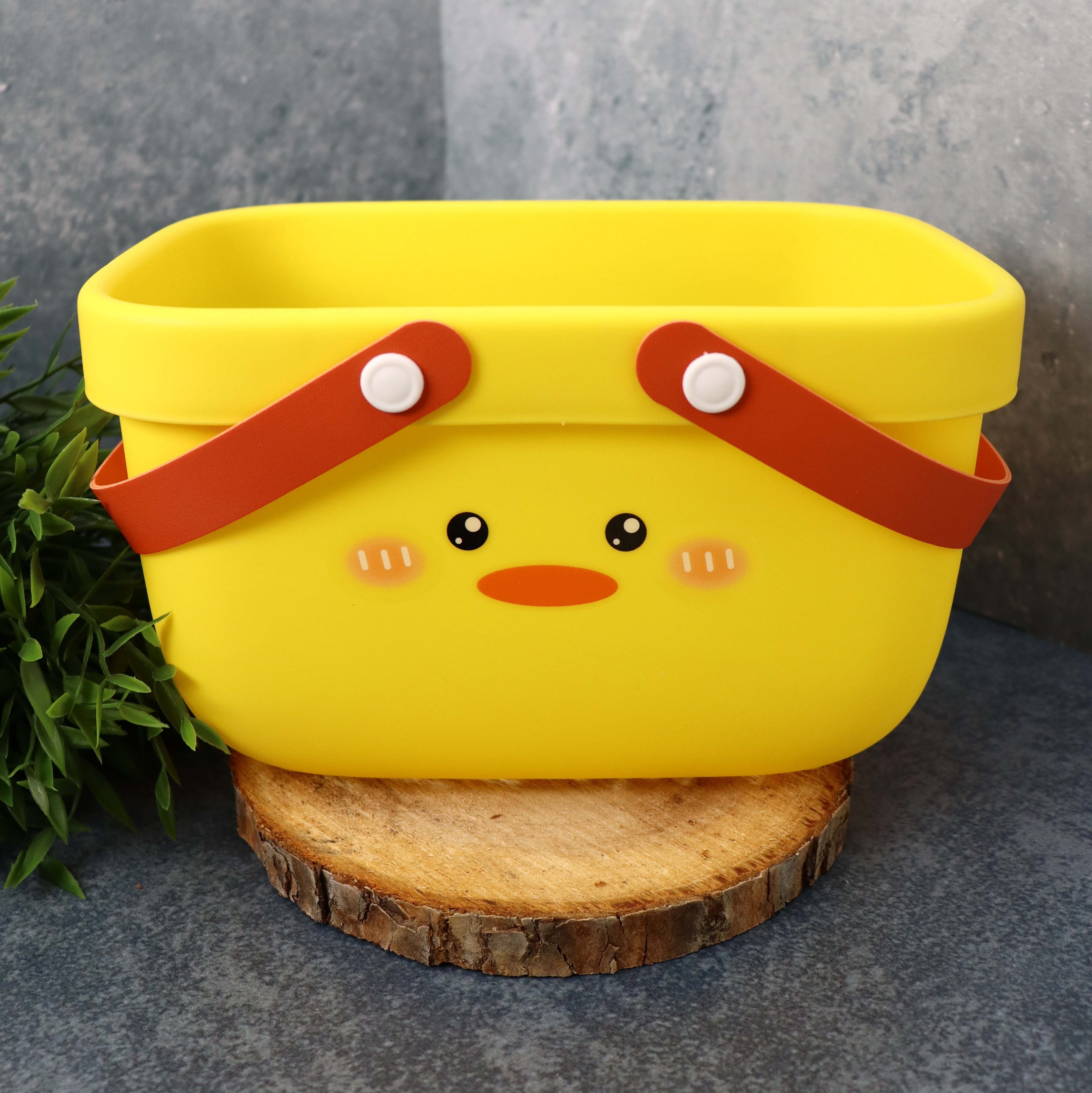 Корзина для хранения iLikeGift Duck yellow - фото 1