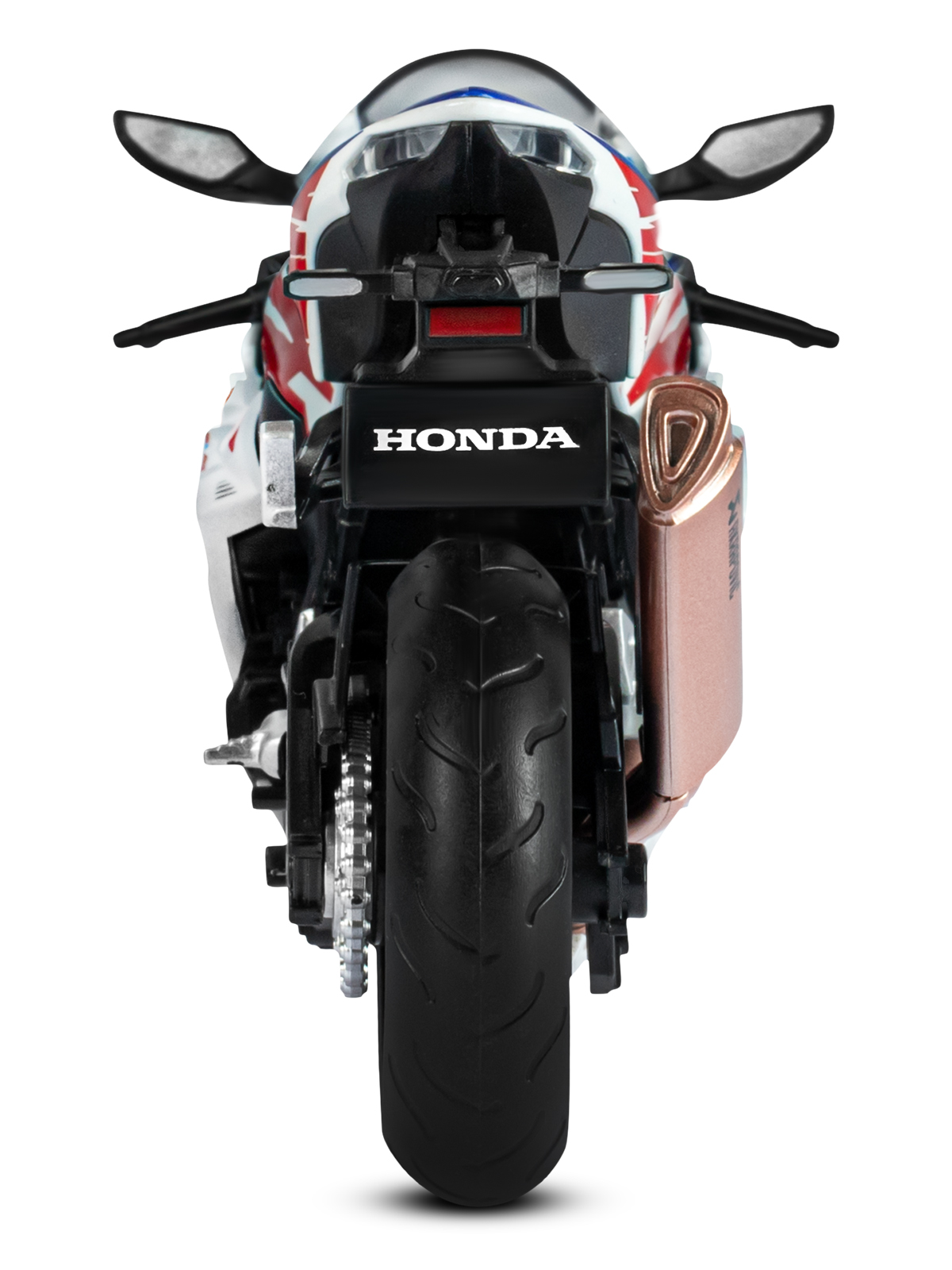 Мотоцикл АВТОпанорама Honda 1:12 многоцветный JB1251643 - фото 8