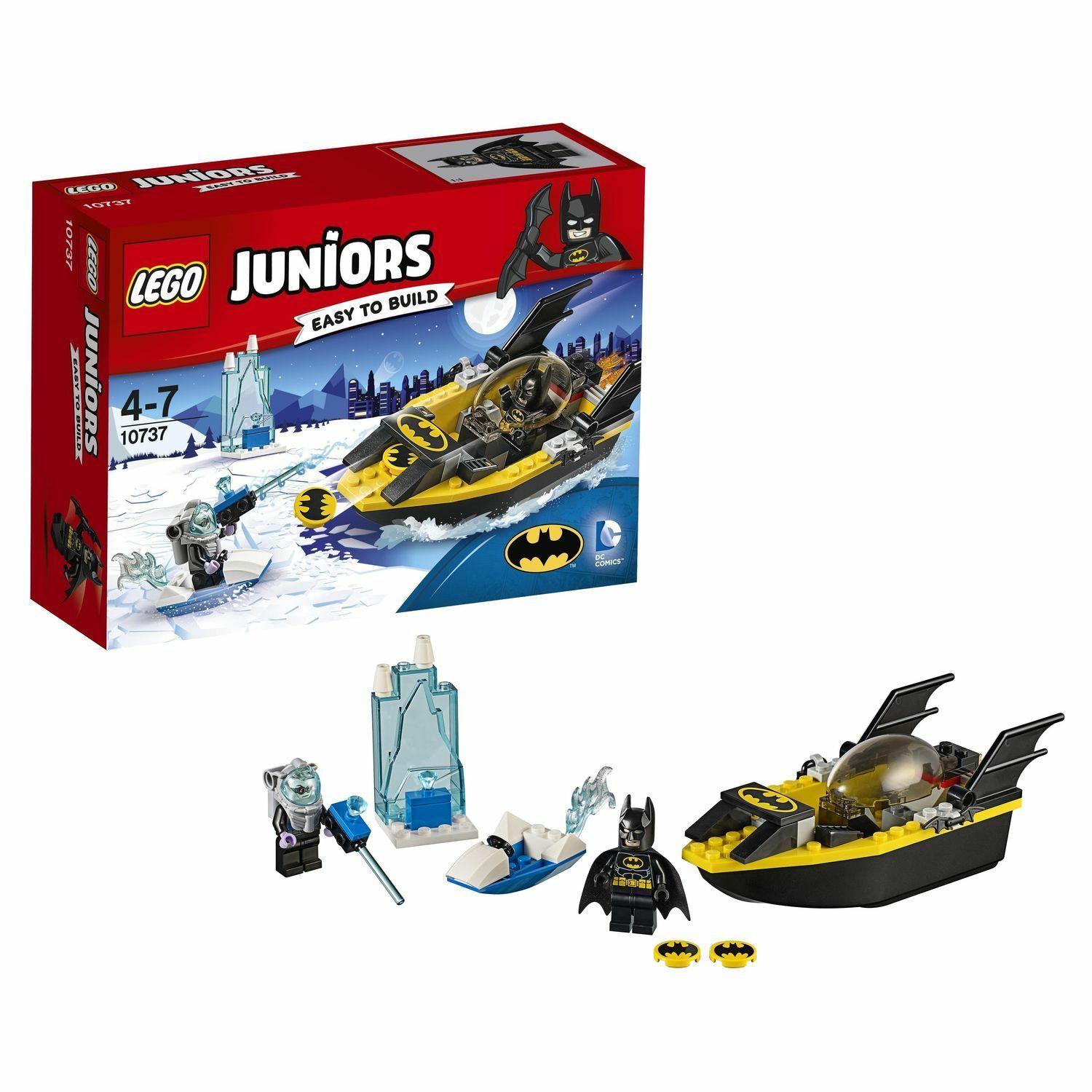 Конструктор LEGO Juniors Бэтмен против Мистера Фриза (10737)