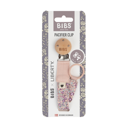 Держатель для пустышки BIBS Liberty Eloise Blush