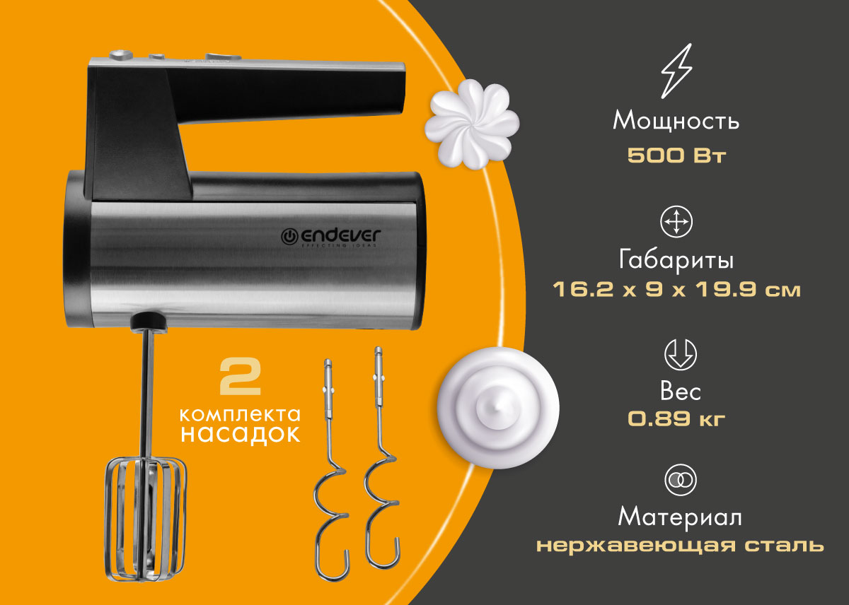 Ручной миксер ENDEVER SIGMA-06 - фото 3