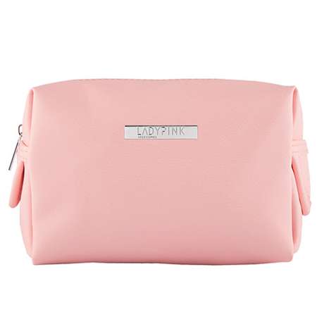 Косметичка Lady Pink must have квадратная розовая