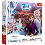 Игра настольная Trefl Змеи и лестницы Frozen 2