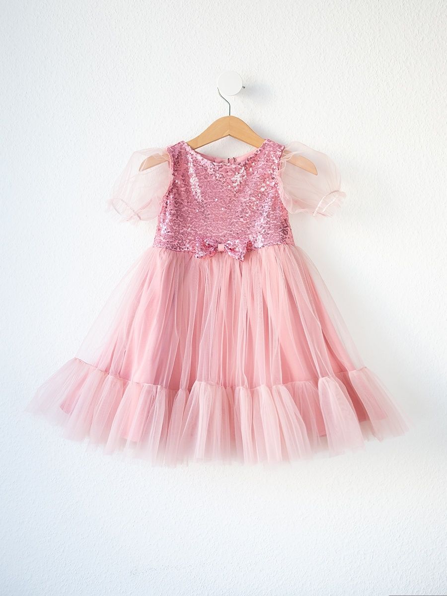 Платье Trendyco kids ТК616/румяна-Blush - фото 1