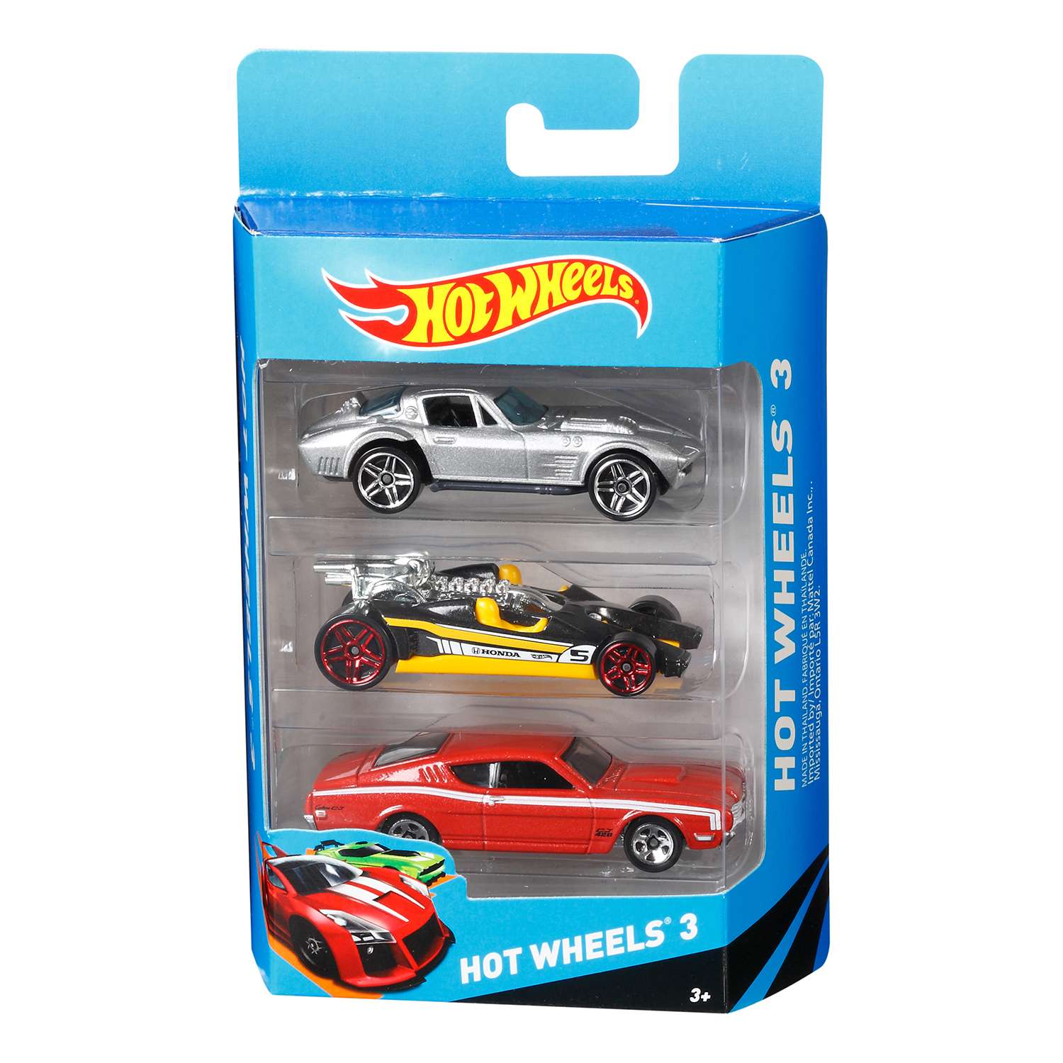 Подарочный набор Hot Wheels из 3 машинок в ассортименте K5904 - фото 19