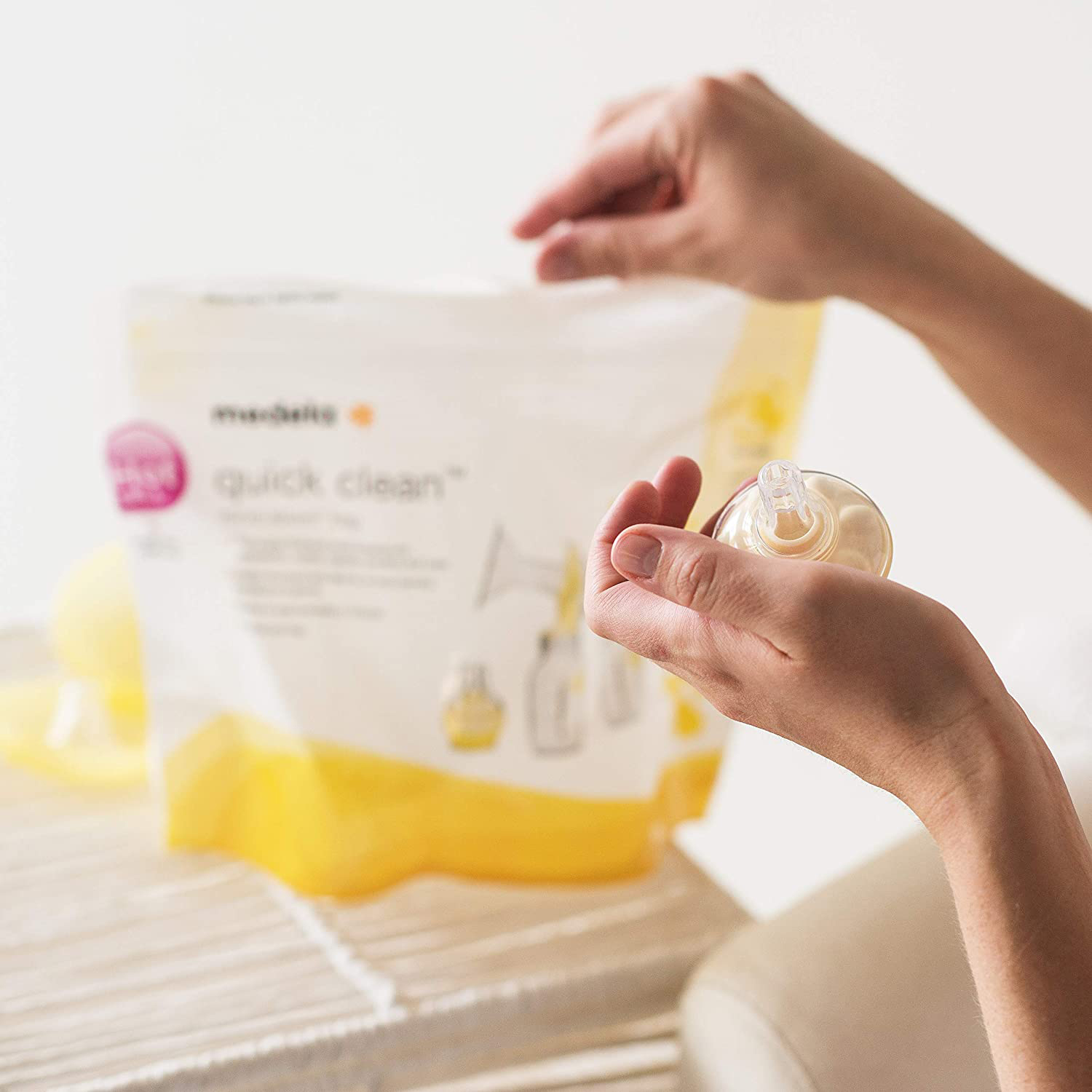 Пакеты для стерилизации Medela в СВЧ Quick Clean 5 шт - фото 7