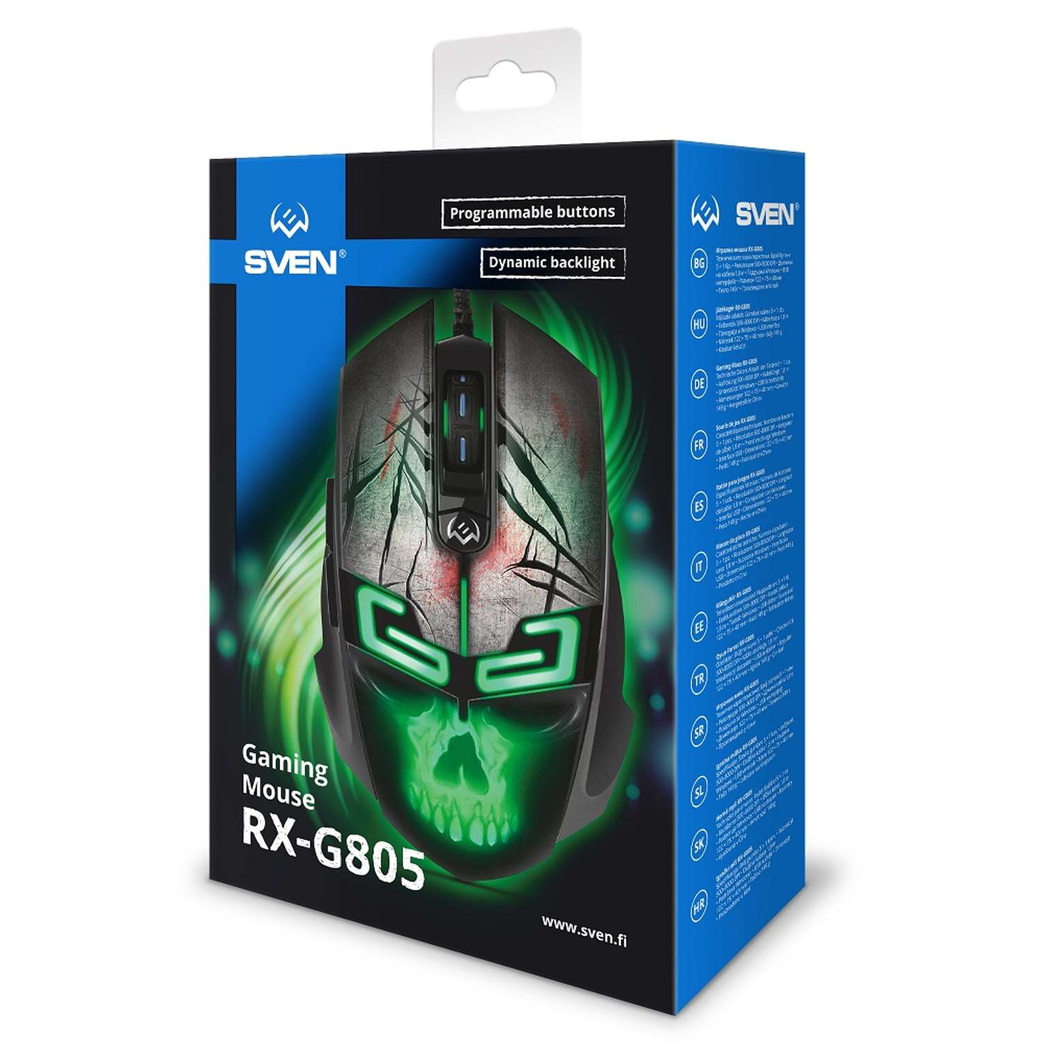 Игровая мышь SVEN RX-G805 с подсветкой - фото 2