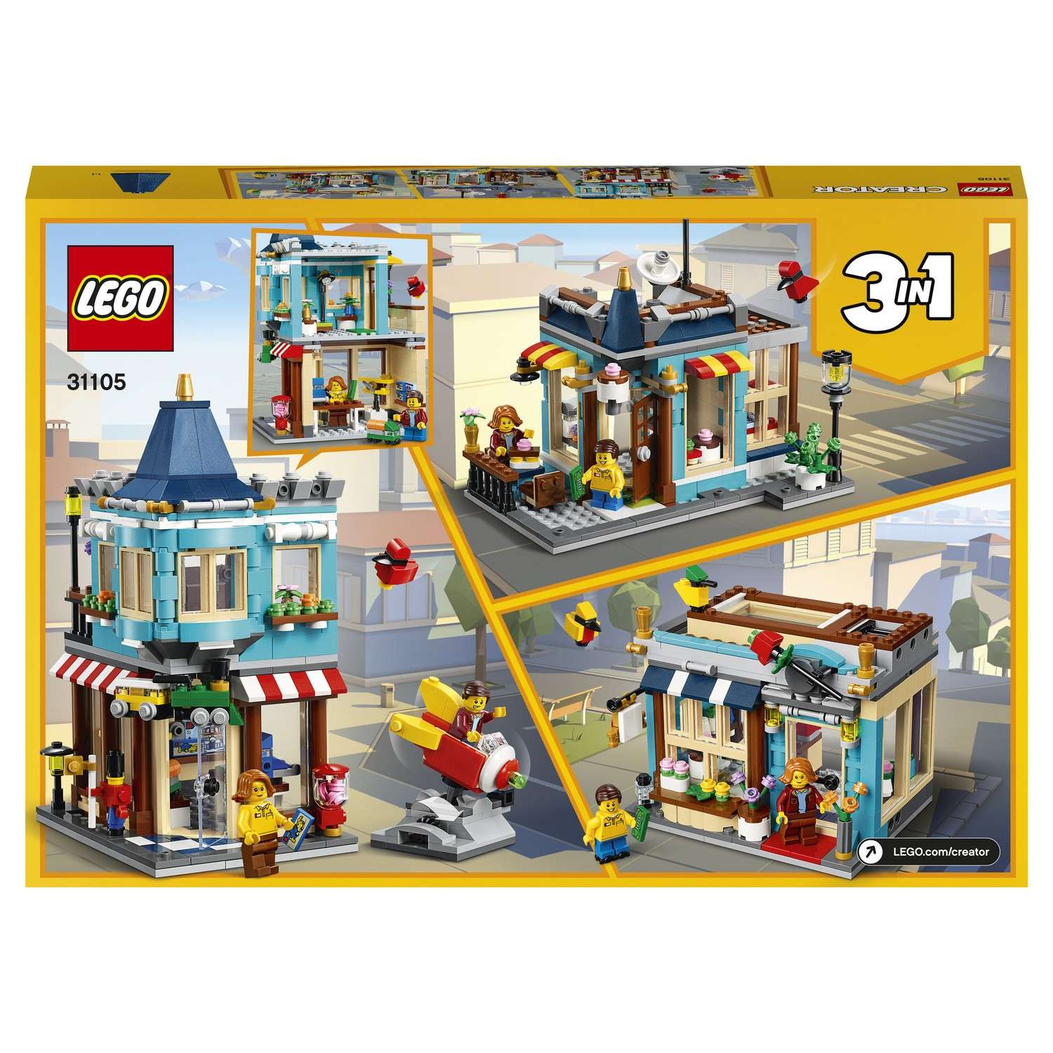 Конструктор LEGO Creator Городской магазин игрушек 31105 - фото 3