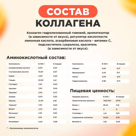 Пептидный коллаген с витамином С Plantago Красный апельсин