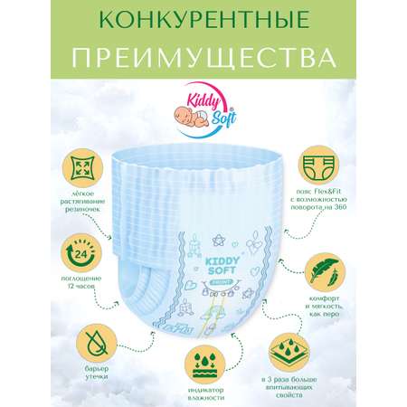 Подгузники-трусики Kiddy Soft M 6-11 кг