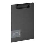 Папка-планшет с зажимом Berlingo Steel amp Style А5+ 1800мкм пластик полифом черная