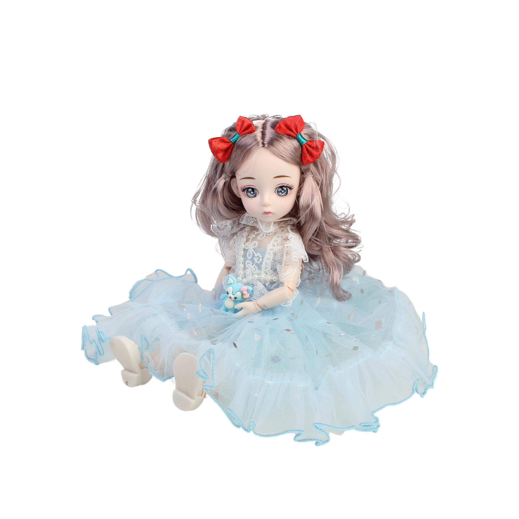Кукла шарнирная Little Mania Мария 30 см ZW826-SP - фото 3