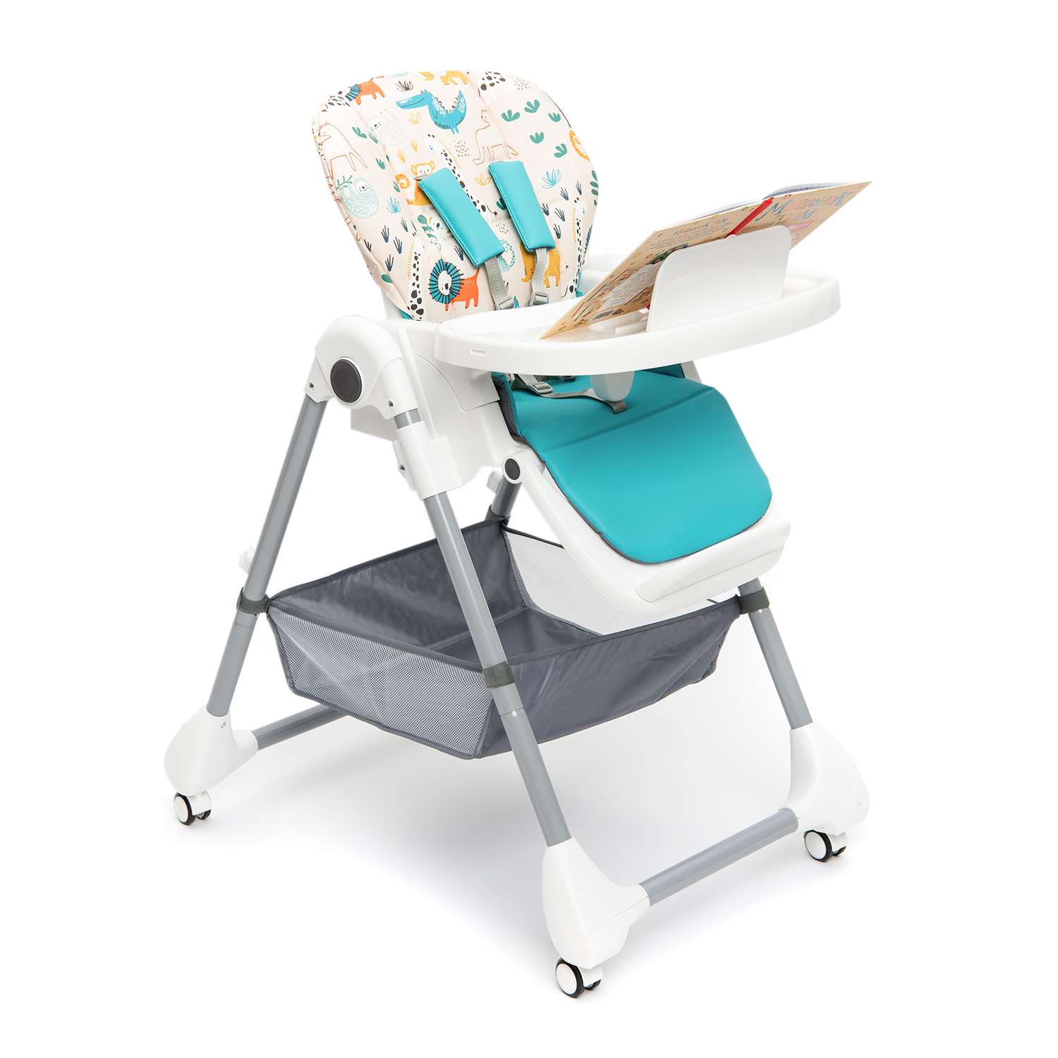 Стул для кормления Babyton Pretty Friends Turquoise B-002 - фото 13