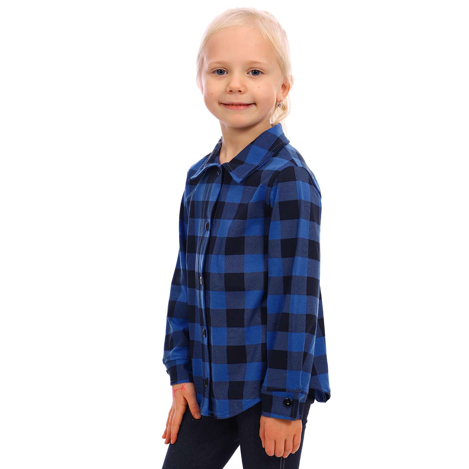 Рубашка Детская Одежда 2002К/синий3 - фото 2