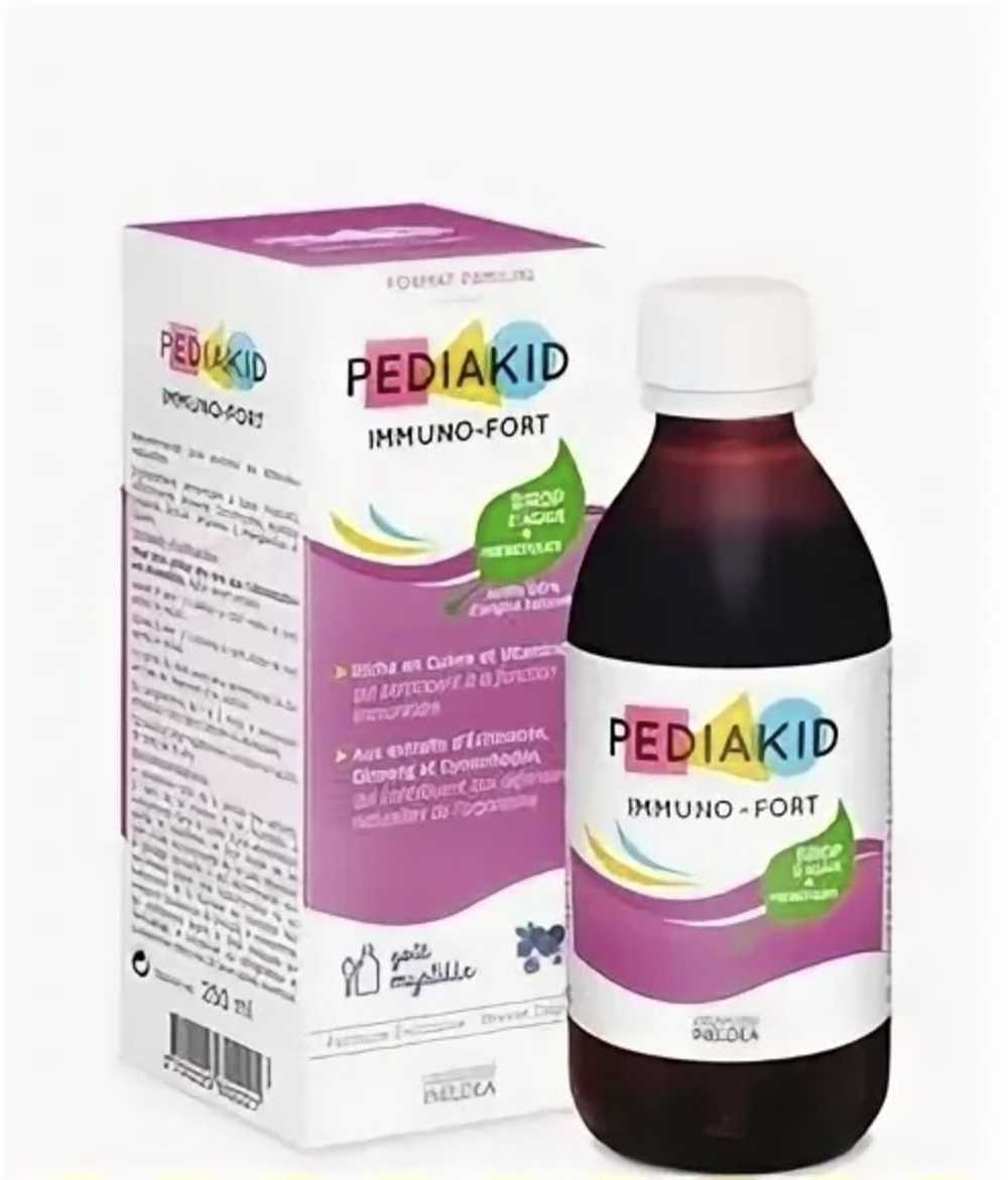 БАД Pediakid PEDIAKID Сироп Иммуно-Форт для повышения иммунитета / Pediakid Immuno-Fort 250 мл - фото 1