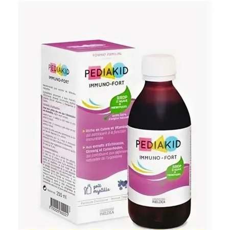 БАД Pediakid PEDIAKID Сироп Иммуно-Форт для повышения иммунитета / Pediakid Immuno-Fort 250 мл