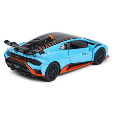 Автомобиль Rastar Lamborghini Huracan STO 1:32 голубой