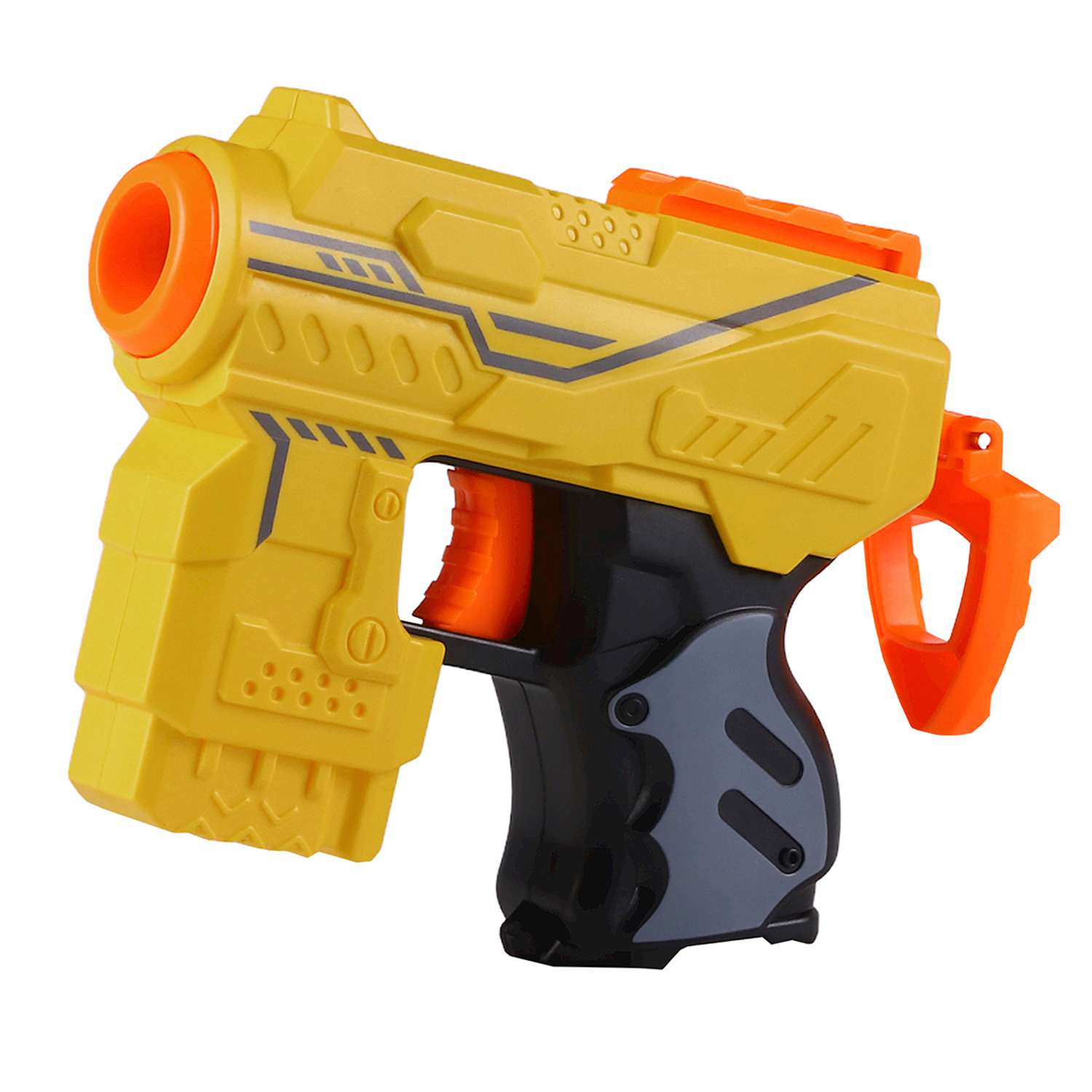 Игрушечное оружие Маленький Воин Бластер с мягкими пулями ручной затвор JB0211466 - фото 4