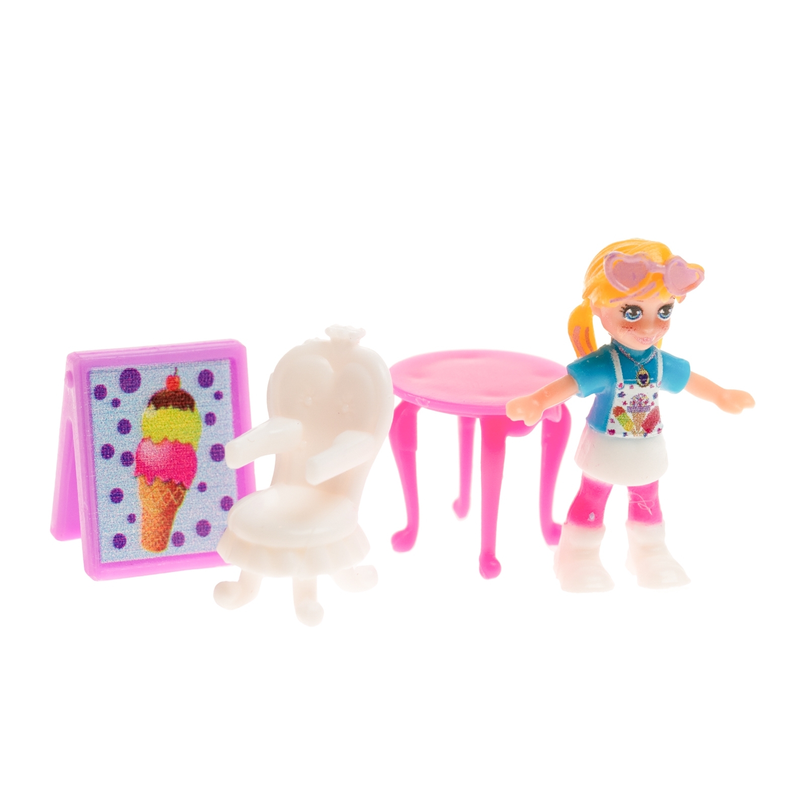 Грузовик POLLY POCKET мороженого GGC39 - фото 5