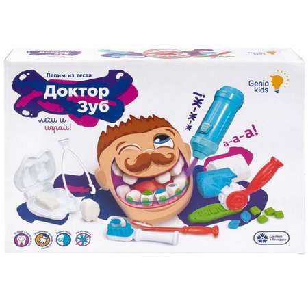 Набор для лепки Genio Kids Доктор Зуб TA1041F