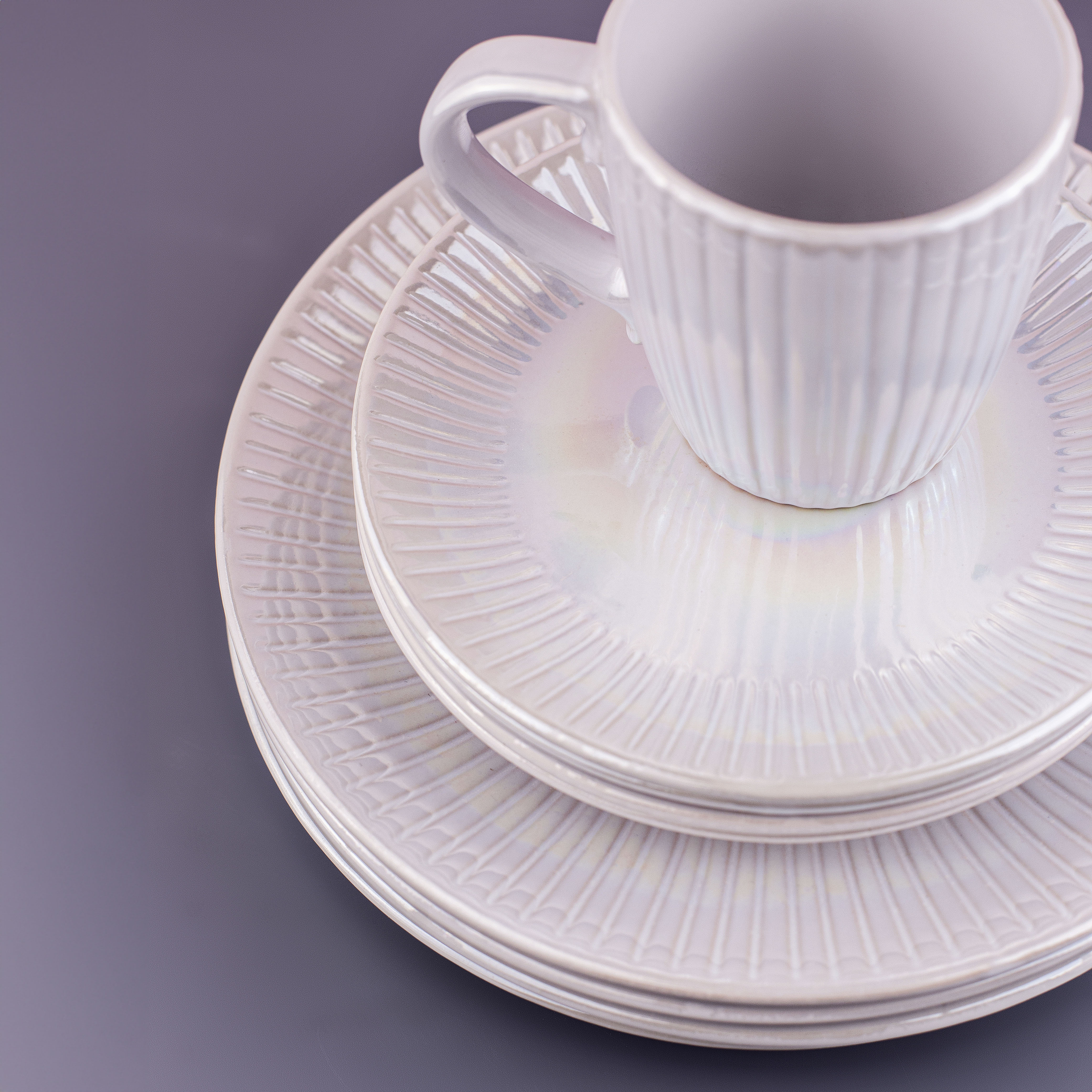 Набор столовой посуды Good Sale керамический 16 предметов - фото 9