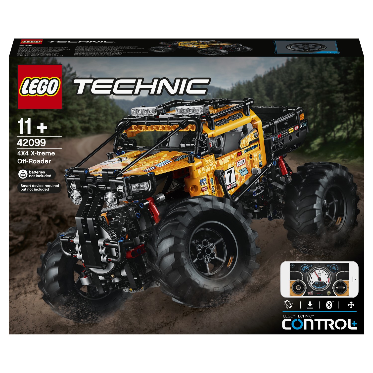 Конструктор LEGO Technic Экстремальный внедорожник 42099 купить по цене  4999 ₽ в интернет-магазине Детский мир