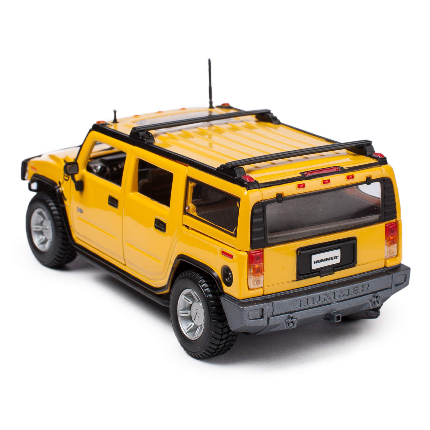 Автомобиль MAISTO Hummer Hummer H2 SUV желтый 31231 - фото 3