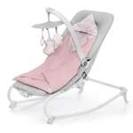 Шезлонг детский Kinderkraft Felio Peony Rose