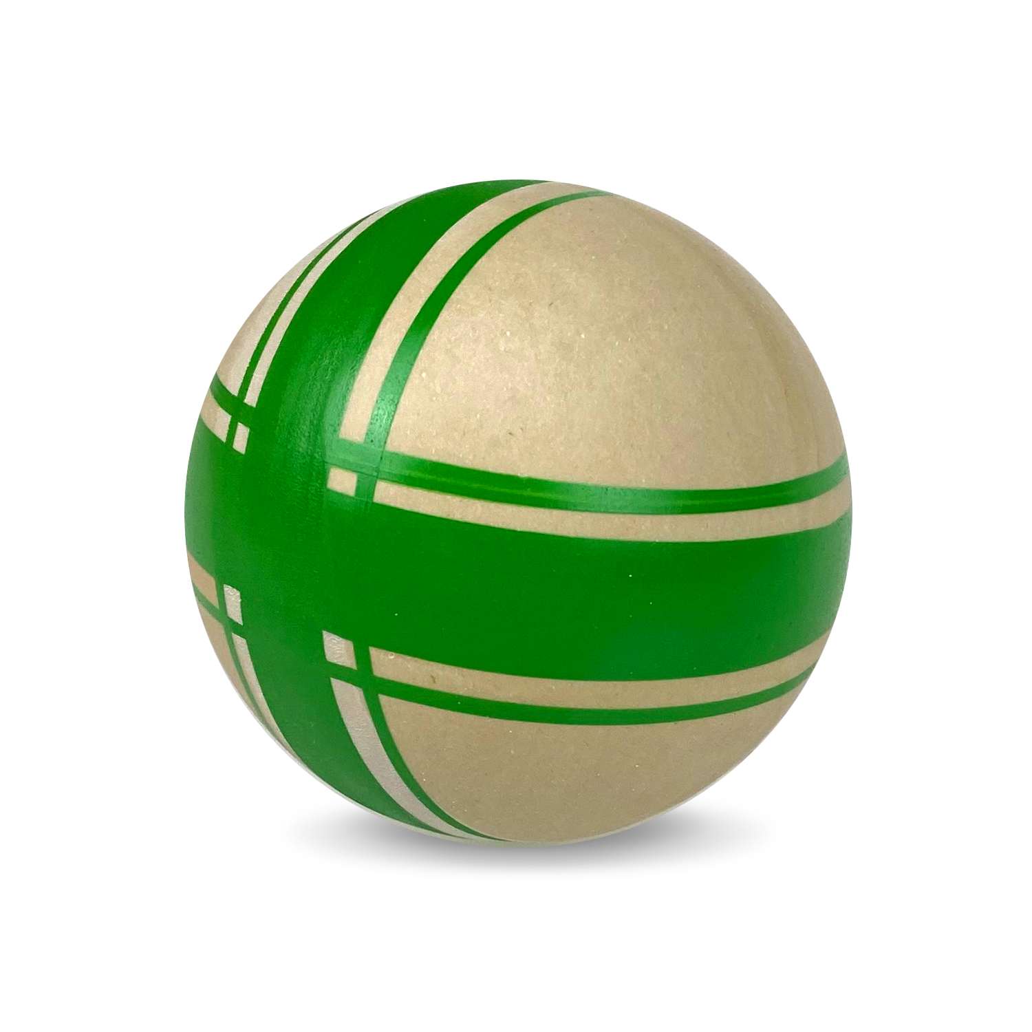 Мяч ЧАПАЕВ Крестики нолики эко зелёный 7см 44285 - фото 2