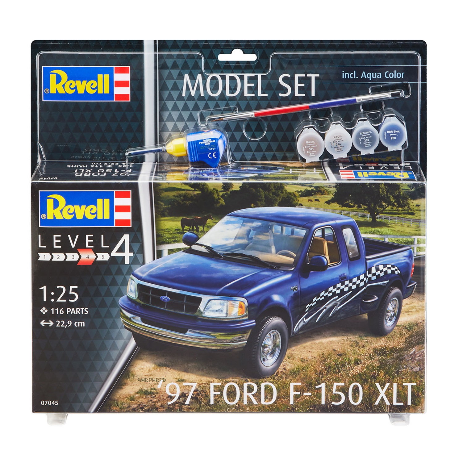 Сборная модель Revell для детей 1997 Ford F-150 XLT 67045 - фото 2