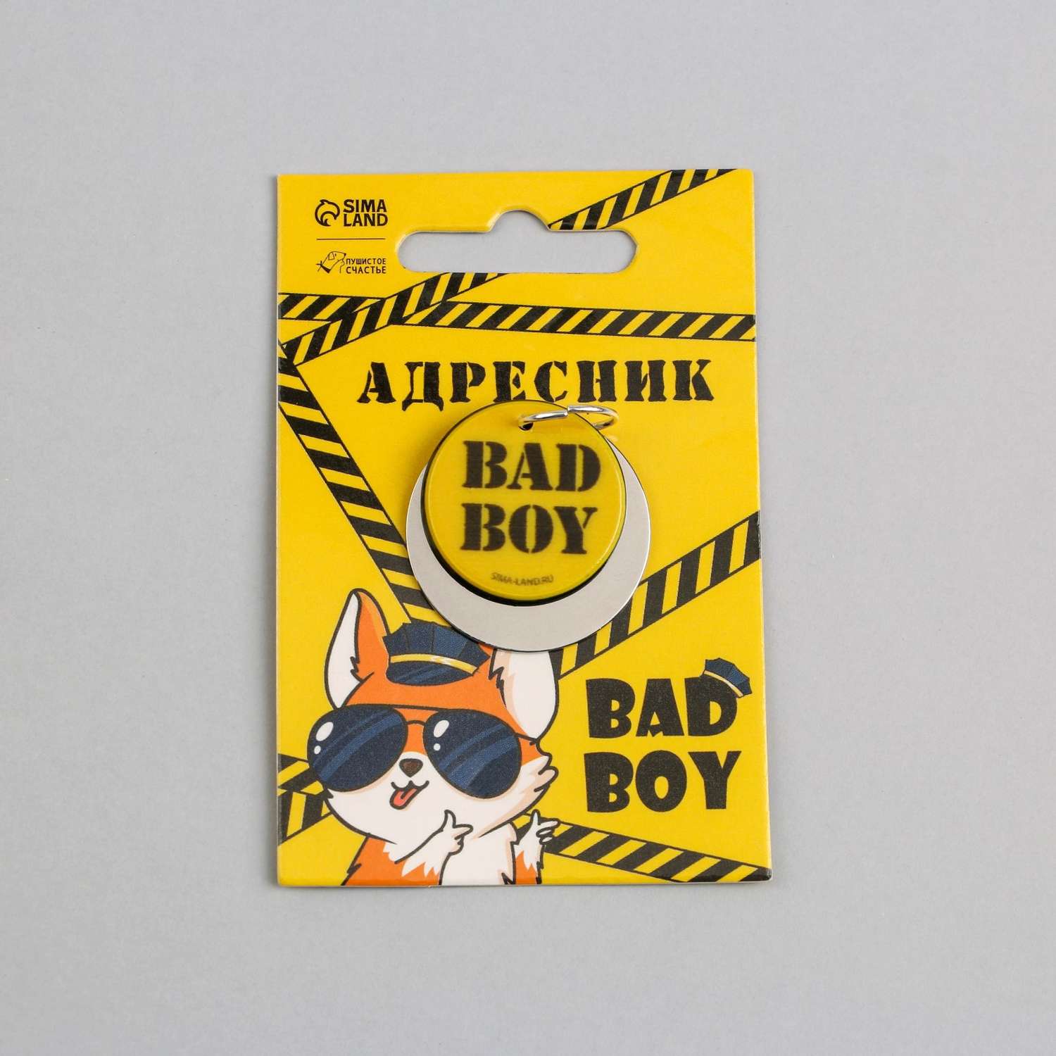 Адресник для собак Пушистое счастье Bad Boy - фото 2