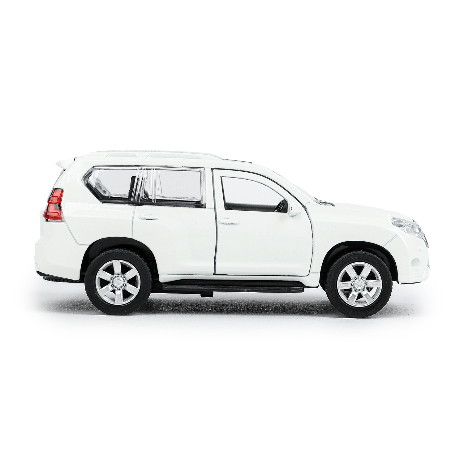 Автомобиль Технопарк Toyota Prado белый 278445 - фото 2